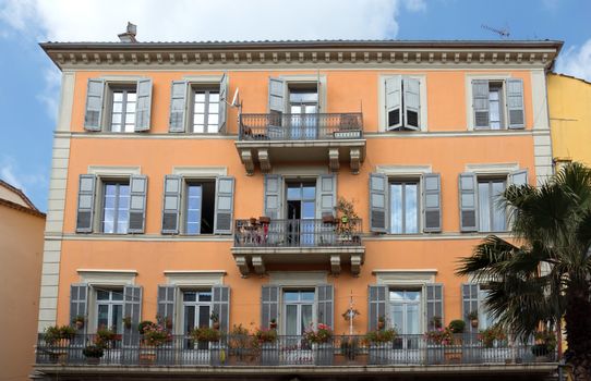 GRASSE, FRANCE - MAY 3: Architecture of Grasse Town in the southern France on May 3, 2013 in Grasse, France. It is a city in the French department of Alpes-Maritimes. Grasse is famous for its perfume industry. The city was founded in the XI century.

Grasse, France - May 3, 2013: Architecture of Grasse Town in the southern France. It is a city in the French department of Alpes-Maritimes. Grasse is famous for its perfume industry. The city was founded in the XI century.