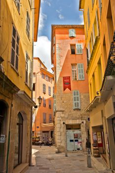GRASSE, FRANCE - MAY 3: Architecture of Grasse Town in the southern France on May 3, 2013 in Grasse, France. Grasse is famous for its perfume industry. The city was founded in the XI century.

Grasse, France - May 3, 2013: Architecture of Grasse Town in the southern France. It is a city in the French department of Alpes-Maritimes. Grasse is famous for its perfume industry. The city was founded in the XI century.