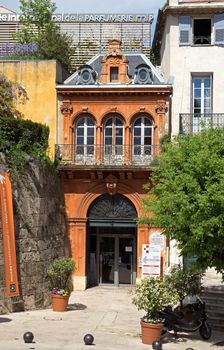 GRASSE, FRANCE - MAY 3: Perfume museum of Fragonard Factory on May 3, 2013 in Grasse, France. Fragonard perfumery is one of the older factory in the world capital of perfumes.

Grasse, France - May 3, 2013: Perfume museum of Fragonard Factory. Fragonard perfumery is one of the older factory in the world capital of perfumes.