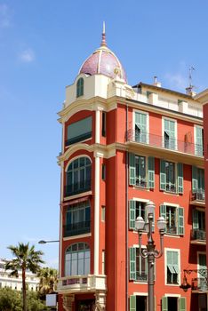 Plaza Massena Square in the city of Nice, France