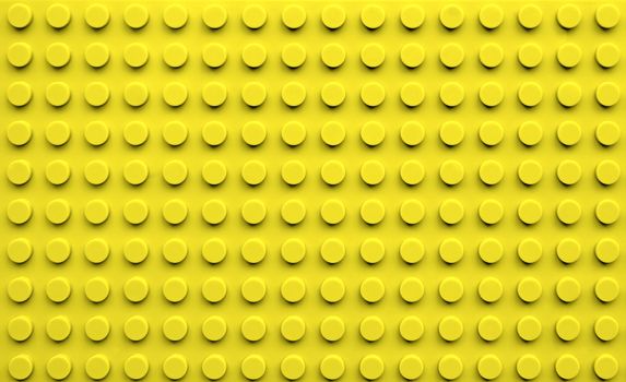 Background of close up plastic construction block
