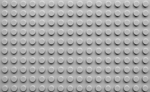 Background of close up plastic construction block