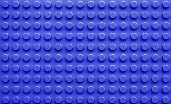 Background of close up plastic construction block