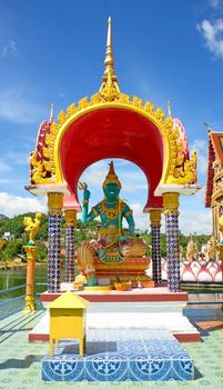 Buddhistic Pagoda near a Big Buddha, Koh Samui, Thailand