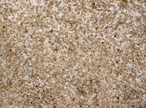 Sand texture of the foot path