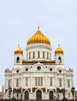 Church Of Jesus The Saviour in Moscow.
Built in 1883 as a monument to the heros of the Patriotic war against Napoleon of 1812. Completely destroyed in 1931 by communists. In 1999 rebuilt using original blueprints by Russian Orthodox Church and Municipality of Moscow.