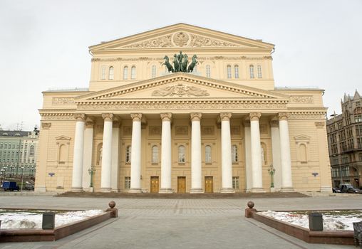 Moscow, Big (Bolshoy) opera and ballet theatre

