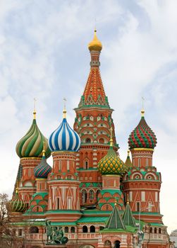 St Basils Cathedral in Red Square in Moscow, Russia
