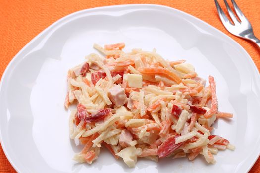 Italian coleslaw-insalata capricciosa