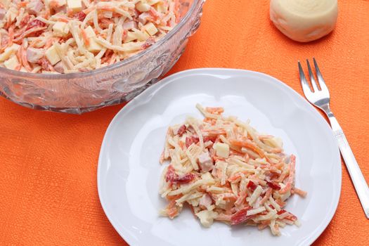 Italian coleslaw-insalata capricciosa