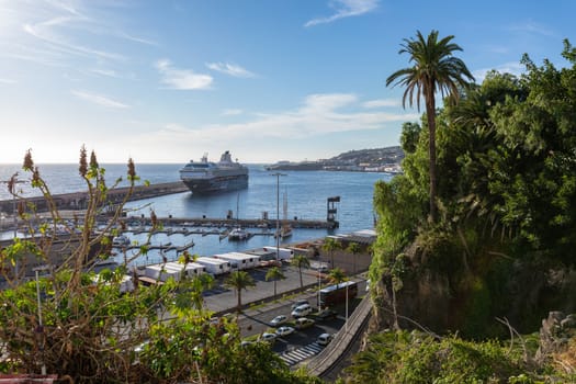 Traditional architecture at Santa Cruz - capital city of the island of La Palma, Canary Islands, Spain.