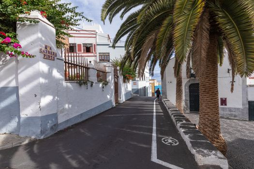 Traditional architecture at Santa Cruz - capital city of the island of La Palma, Canary Islands, Spain.