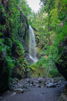 Waterfall at Los Tilos, La Palma, Canary Islands (Spain)