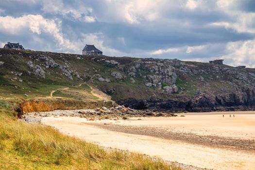 Path to the beach, Quiberon's landscape, Bretagne (Brittany), France