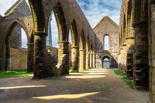 Abbaye Saint-Mathieu de Fine-Terre, Brittany (Bretagne), France