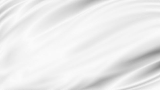 White luxury fabric background with copy space