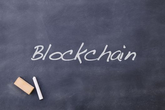 Blackboard relating to Blockchain.