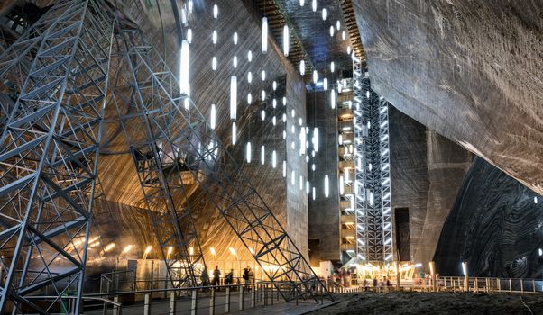 Salt mine Salina Turda, Transylvania, Romania