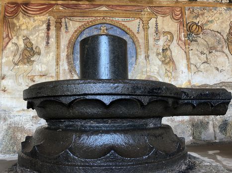 Beautiful view of linga statue at Brihadeeswar temple