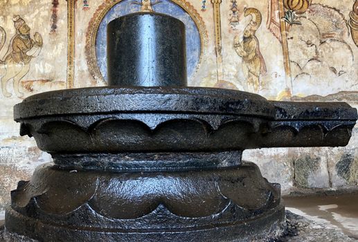 Beautiful view of linga statue at Brihadeeswar temple