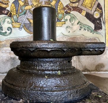 Beautiful view of linga statue at Brihadeeswar temple