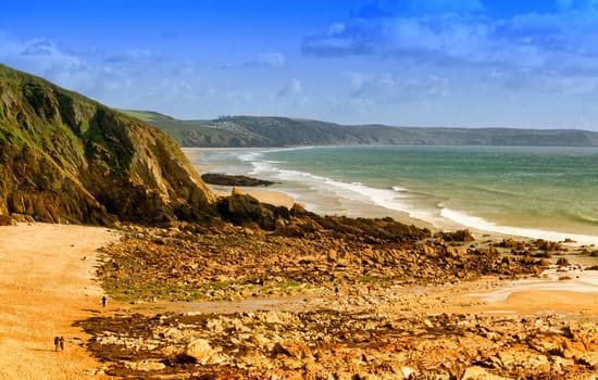 Both Panoramic and some more detailed images of beautiful Coastal scenes.