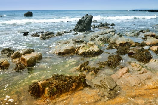 Both Panoramic and some more detailed images of beautiful Coastal scenes.