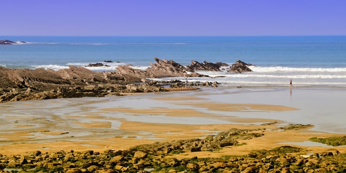 Both Panoramic and some more detailed images of beautiful Coastal scenes.