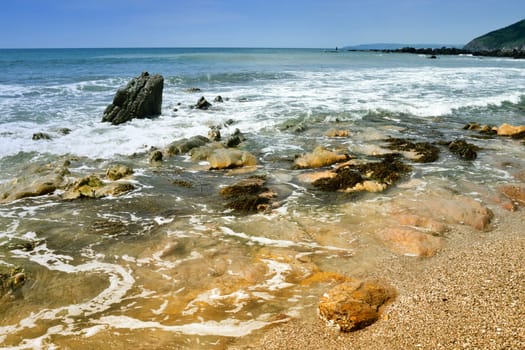 Both Panoramic and some more detailed images of beautiful Coastal scenes.