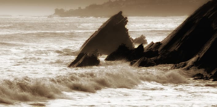 Both Panoramic and some more detailed images of beautiful Coastal scenes.