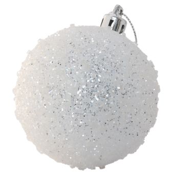 Christmas ball isolated over white background. Clipping path.