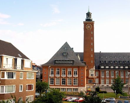 Town hall, Avenue Don Bosco, Woluwe Saint Pierre, Belgium, Brussels.