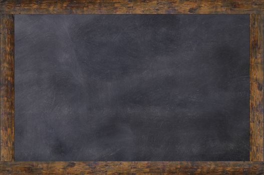 Blackboard as background and with space for writing