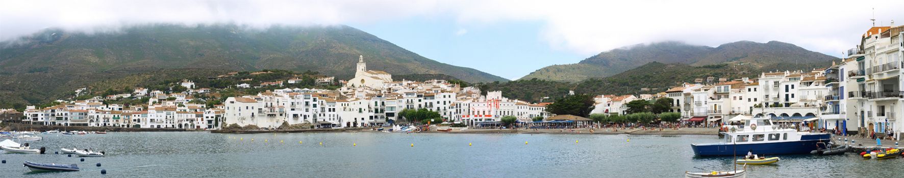 View of village of Cadaques (Costa Brava, Catalonia, Spain)