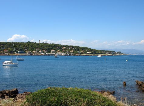 French Riviera Coast.