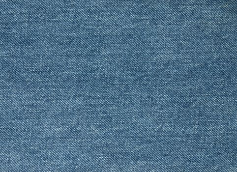 High resolution image of actual blue cotton denim fabric