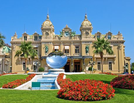 Front of the Grand Casino in Monte Carlo, Monaco