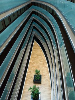 View of modern glass interior of hotel
ANTALYA TURKEY - JUNE 11: Royal Wings Hotel - class 5 stars, which is built 2008 June 11, 2010 in Antalya, Turkey.