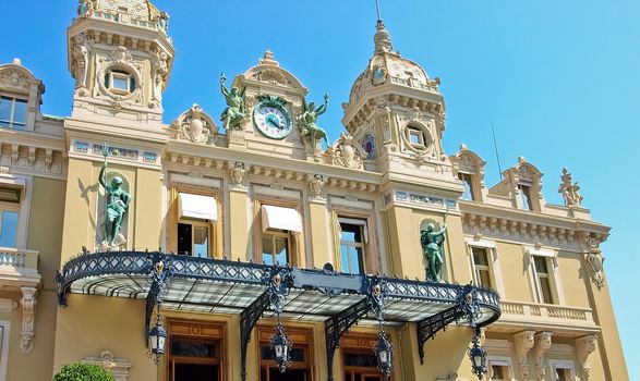 Front of the Grand Casino in Monte Carlo, Monaco