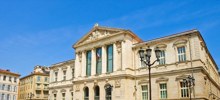 Palais de Justice in the city of Nice, France