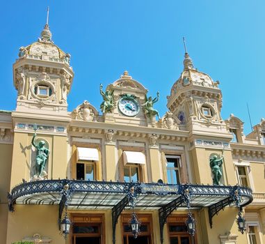 Front of the Grand Casino in Monte Carlo, Monaco