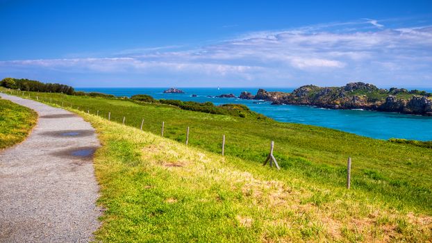 Pointe du Grouin in Cancale, France, Brittany, Europe