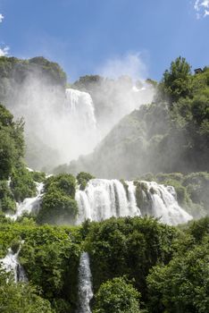 marmore waterfall the highest in europe full of its beauty