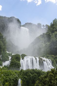 marmore waterfall the highest in europe full of its beauty