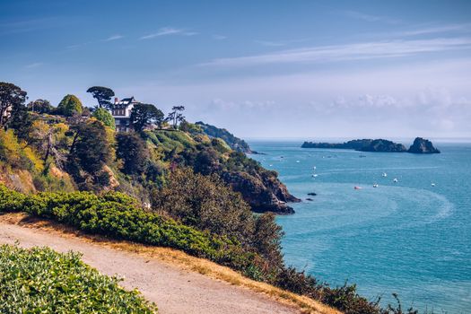 Pointe du Grouin in Cancale, France, Brittany, Europe