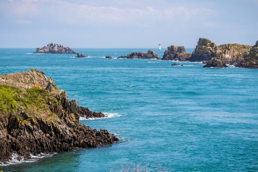 Pointe du Grouin in Cancale, France, Brittany, Europe