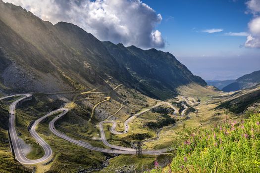 Transfagarasan highway, probably the most beautiful road in the world, Europe, Romania (Transfagarashan)