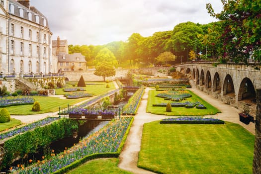 Vannes, a medieval city of Brittany (Bretagne) in France.