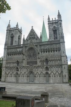 Nidaros Cathedral in Trondheim, Norway