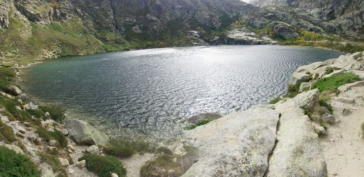 The Melo Lake (Lac de Melo), in Corsica, France